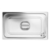 Deksel voor GN containers met siliconenrand  HENDI  Profi Line  GN 1/4  265x162mm