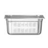 Bac gastronorme GN 1/3 perfore  HENDI  Profi Line  GN 1/3  5 7L   H 150mm