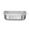 Bac gastronorme GN 1/2 perfore  HENDI  Kitchen Line  GN 1/2  4L   H 65mm