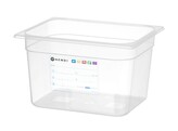 Bac Gastronorme 1/2  HENDI  GN 1/2  6 5L  Transparent  325x265x H 100mm