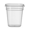 Container GN 1/6 polypropyleen  HENDI  Profi Line  GN 1/6  2 5L  Transparant  176x162x H 200mm