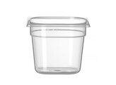 Bac Gastronorme 1/6  HENDI  Profi Line  GN 1/6  2L  Transparent  176x162x H 150mm