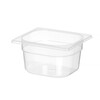 Bac Gastronorme 1/6  HENDI  Profi Line  GN 1/6  1 5L  Transparent  176x162x H 100mm