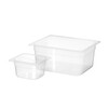 Bac Gastronorme 1/6  HENDI  Profi Line  GN 1/6  1 5L  Transparent  176x162x H 100mm