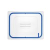 Couvercles pour bacs GN en polypropylene avec fermeture hermetique  HENDI  GN 1/2  Transparent  325x265mm
