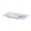 Couvercles pour bacs GN en polypropylene avec fermeture hermetique  HENDI  GN 1/9  Transparent  176x108mm