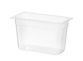 Container GN 1/3 polypropyleen  HENDI  Profi Line  GN 1/3  6 5L  Transparant  325x176x H 200mm