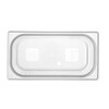 Container GN 1/3 polypropyleen  HENDI  Profi Line  GN 1/3  6 5L  Transparant  325x176x H 200mm