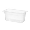 Container GN 1/3 polypropyleen  HENDI  Profi Line  GN 1/3  5L  Transparant  325x176x H 150mm