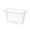 Container GN 1/9 polypropyleen  HENDI  Profi Line  1 0  GN 1/9  0 75L  Transparant  176x108x H 100mm
