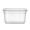 Bac Gastronorme 1/4  HENDI  Profi Line  GN 1/4  3 5L  Transparent  265x162x H 150mm