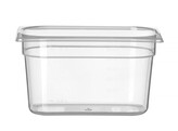Bac Gastronorme 1/4  HENDI  Profi Line  GN 1/4  3 5L  Transparent  265x162x H 150mm