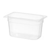 Bac Gastronorme 1/4  HENDI  Profi Line  GN 1/4  3 5L  Transparent  265x162x H 150mm