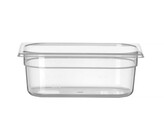 Container GN 1/4 polypropyleen  HENDI  Profi Line  GN 1/4  2L  Transparant  265x162x H 100mm