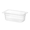 Container GN 1/4 polypropyleen  HENDI  Profi Line  GN 1/4  2L  Transparant  265x162x H 100mm