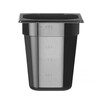 Bac gastronorme 1/6  HENDI  Profi Line  GN 1/6  3 4L  Noir  176x162x H 200mm
