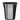 Bac gastronorme 1/6  HENDI  Profi Line  GN 1/6  3 4L  Noir  176x162x H 200mm