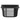 Bac gastronorme 1/6  HENDI  Profi Line  GN 1/6  1 6L  Noir  176x162x H 100mm