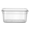 Bac Gastronorme 1/2  HENDI  Profi Line  GN 1/2  8L  Transparent  325x265x H 150mm