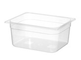 Bac Gastronorme 1/2  HENDI  Profi Line  GN 1/2  8L  Transparent  325x265x H 150mm