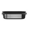 Container GN 1/4 zwart polycarbonaat  HENDI  Profi Line  GN 1/4  1 8L  Zwart  265x162x H 65mm