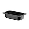 Container GN 1/4 zwart polycarbonaat  HENDI  Profi Line  GN 1/4  1 8L  Zwart  265x162x H 65mm