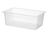 Bac Gastronorme 1/1  HENDI  Profi Line  GN 1/1  18L  Transparent  530x325x H 150mm