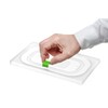 Clips de couvercle pour des boites de stockage HACCP  HENDI  Vert  12 u
