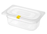Clips de couvercle pour des boites de stockage HACCP  HENDI  Jaune  12 u