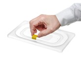 Clips de couvercle pour des boites de stockage HACCP  HENDI  Jaune  12 u