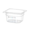 Bac Gastronorme 1/6  HENDI  GN 1/6  1 6L  Transparent  176x162x H 100mm