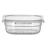 Bac Gastronorme 1/6  HENDI  GN 1/6  1L  Transparent  176x162x H 65mm