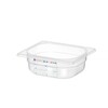 Bac Gastronorme 1/6  HENDI  GN 1/6  1L  Transparent  176x162x H 65mm