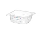Bac Gastronorme 1/6  HENDI  GN 1/6  1L  Transparent  176x162x H 65mm