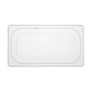 Couvercle bacs GN en polypropylene  HENDI  GN 1/3  Transparent  325x176mm