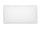 Couvercle bacs GN en polypropylene  HENDI  GN 1/3  Transparent  325x176mm