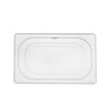 Couvercle bacs GN en polypropylene  HENDI  GN 1/4  Transparent  265x162mm