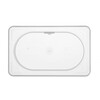 Couvercle bacs GN en polypropylene  HENDI  GN 1/9  Transparent  176x108mm