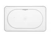 Couvercle bacs GN en polypropylene  HENDI  GN 1/9  Transparent  176x108mm