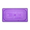 Couvercle Gastronorme violet  HENDI  GN 1/3  Violet  325x176mm