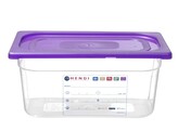 Couvercle Gastronorme violet  HENDI  GN 1/3  Violet  325x176mm
