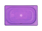 Couvercle Gastronorme violet  HENDI  GN 1/4  Violet  265x162mm