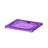 Couvercle Gastronorme violet  HENDI  GN 1/6  Violet  176x162mm
