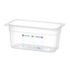 Bac Gastronorme 1/3  HENDI  GN 1/3  5 7L  Transparent  325x176x H 150mm