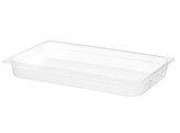 Bac Gastronorme 1/1  HENDI  GN 1/1  9L  Transparent  530x325x H 65mm