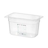 Bac Gastronorme 1/4  HENDI  GN 1/4  4L  Transparent  265x162x H 150mm
