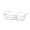 Bac Gastronorme 1/4  HENDI  GN 1/4  1 8L  Transparent  265x162x H 65mm