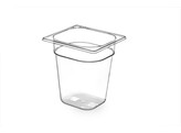 Bac Gastronorme 1/6  HENDI  GN 1/6  3 4L  Transparent  176x162x H 200mm