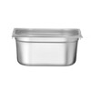 Container GN 1/2  HENDI  Budget Line  GN 1/2  9 5L  325x265x H 150mm