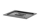 Deksel voor GN containers zwart polycarbonaat  HENDI  GN 1/2  Zwart  325x265mm